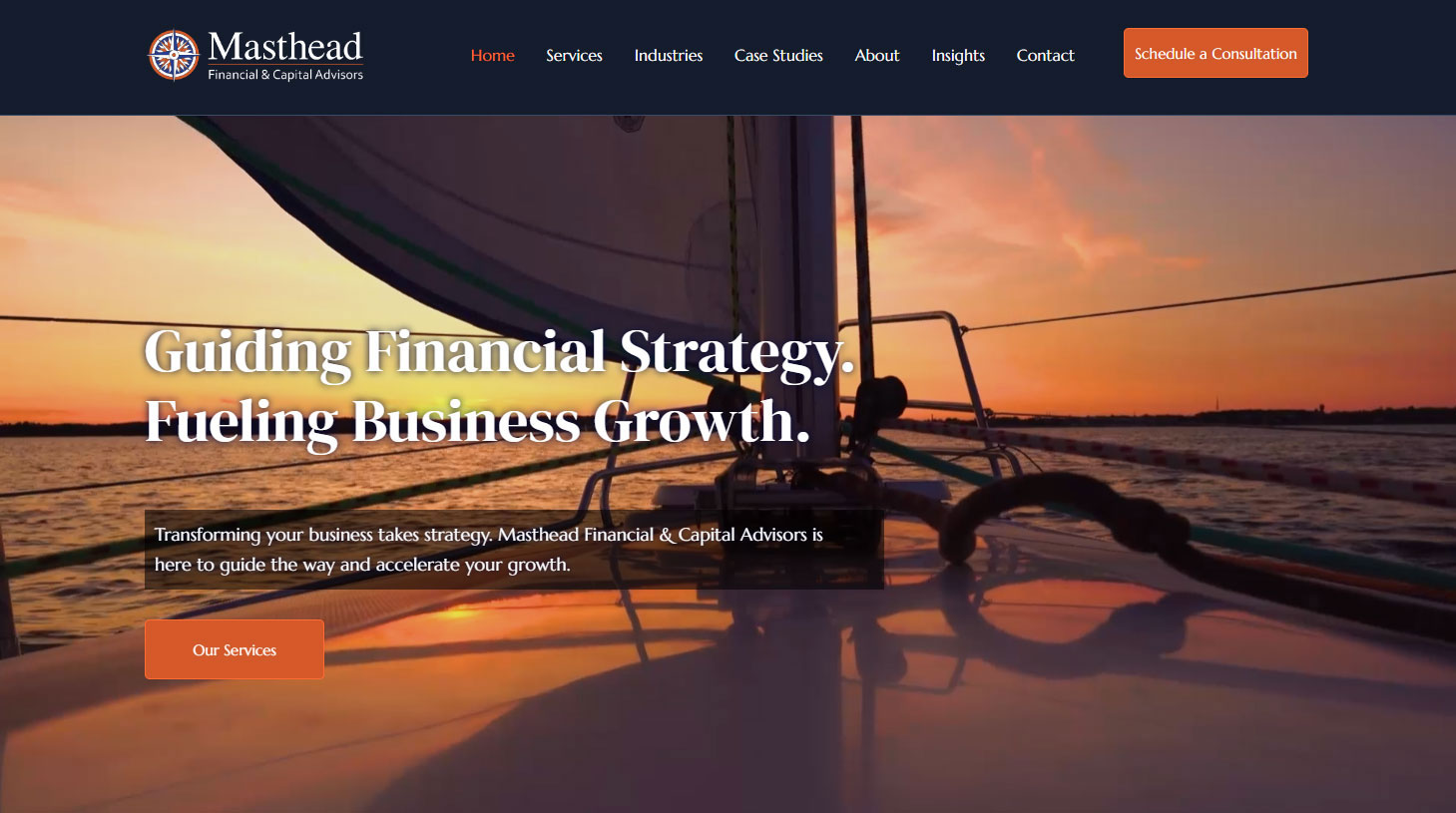 Masthead Website Development