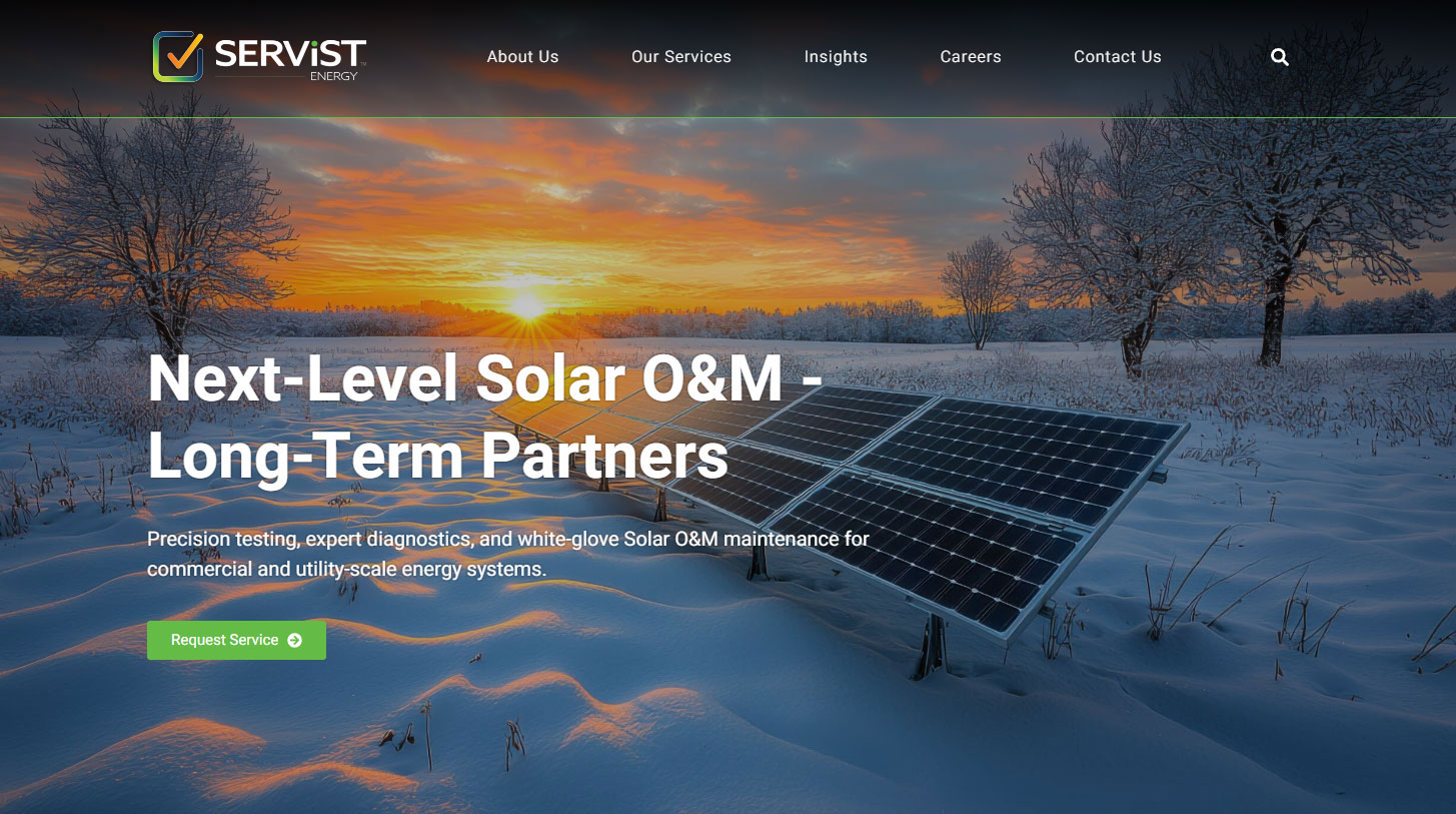 Servist Energy Website Development